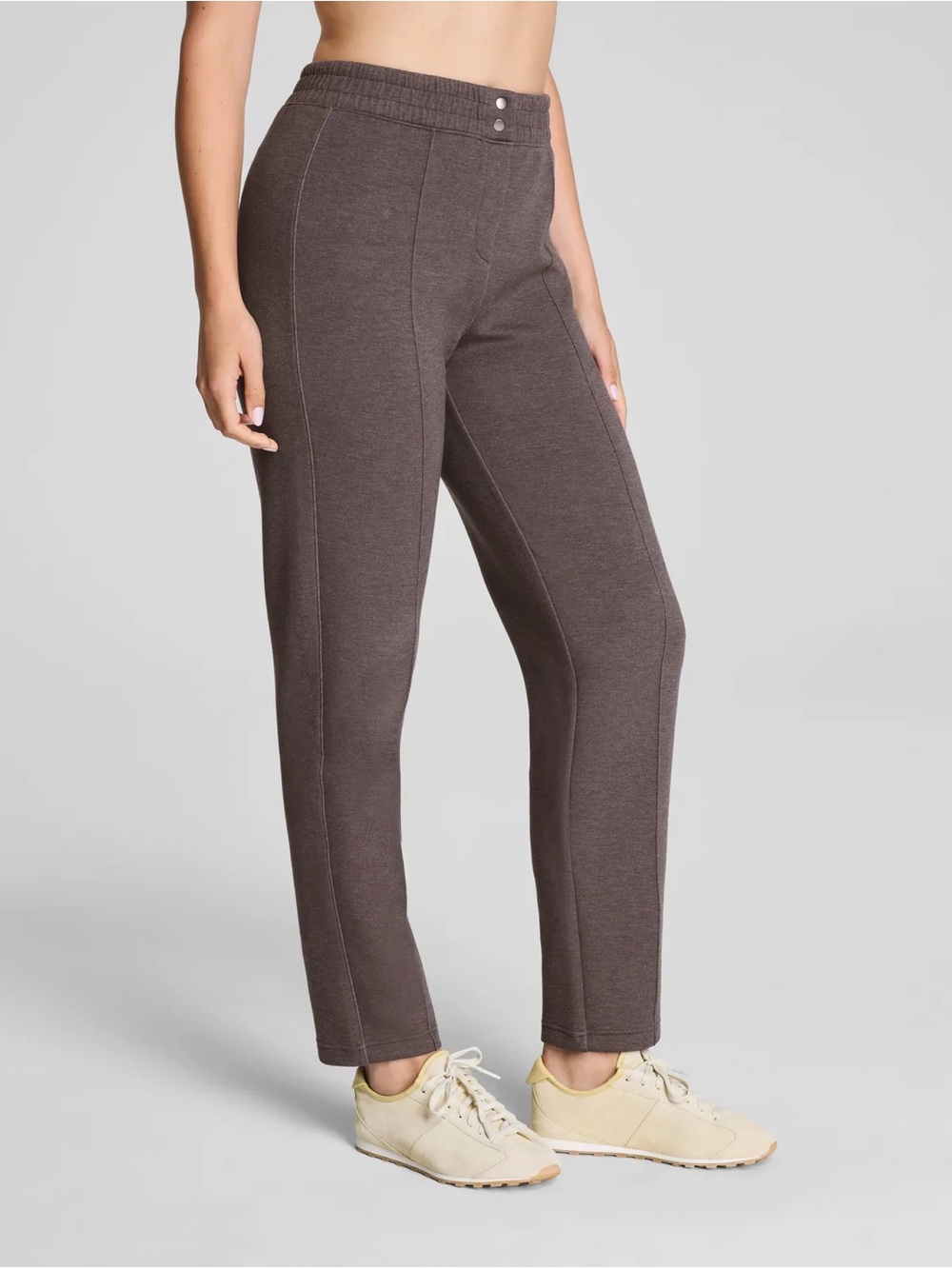 Spanx- brushed air essentials slim straight pant